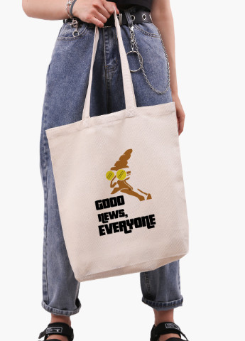 Эко сумка шоппер белая Профессор Фарнсворт Футурама (Farnsworth Futurama) (9227-1997-WTD) Еко сумка шоппер біла 41*39*8 см MobiPrint (215943948)