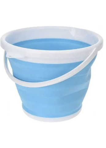 Відро 10 літрів туристичне складане Collapsible Bucket силіконове Good Idea G (252834313)