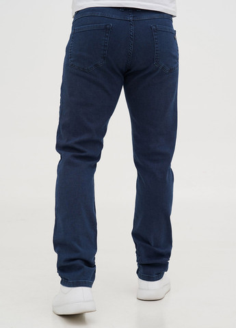 Серо-синие демисезонные прямые джинсы Trend Collection