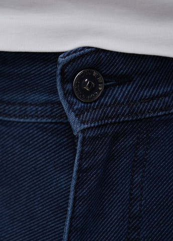 Серо-синие демисезонные прямые джинсы Trend Collection