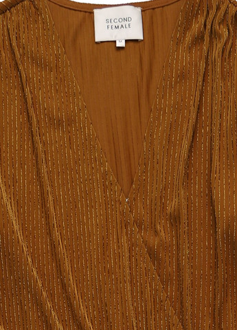 Комбинезон Second Female комбинезон-брюки полоска коричневый кэжуал нейлон