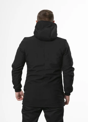 Черная демисезонная куртка мужская осенняя /весенняя softshell v2.0 демисезонная черная Intruder
