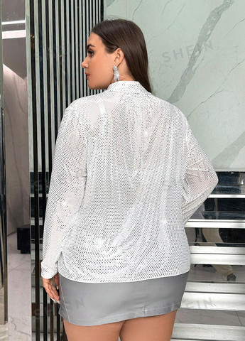 Белая блуза SHEIN