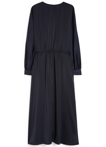 Темно-синя кежуал сукня C&A однотонна