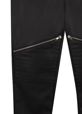 Черные кэжуал демисезонные зауженные брюки Glamorous