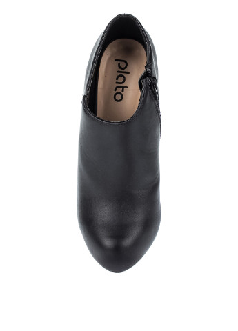 Осенние ботинки Plato без декора из искусственной кожи