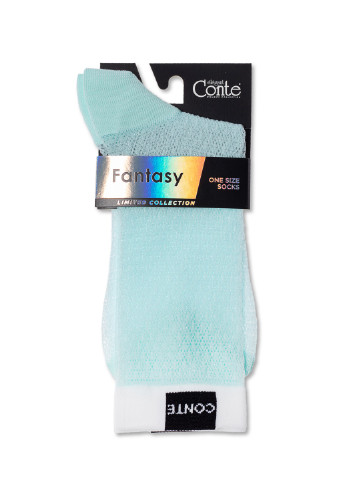 Шкарпетки жін., р.25, 235 блідо-бірюзовий Conte ce fantasy 20с-24сп (239344875)