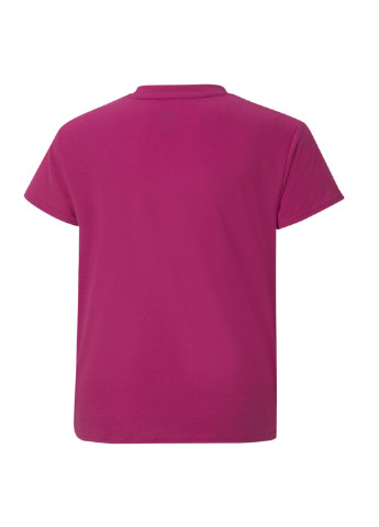 Детская футболка Modern Sports Youth Tee Puma однотонная розовая спортивная модал, полиэстер