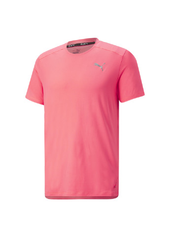 Рожева футболка cloudspun running tee men Puma