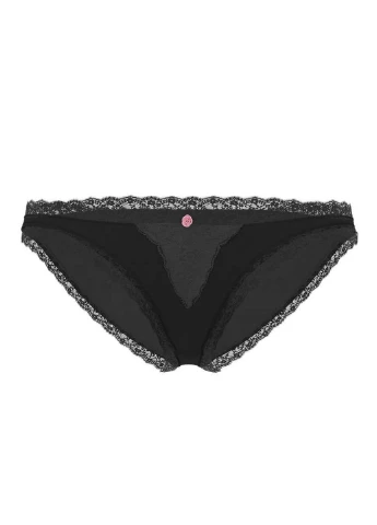 Чорний демісезонний комплект (бюстгальтер, трусики) Victoria's Secret