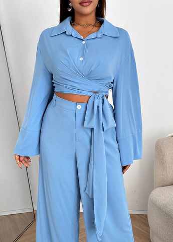 Костюм (топ, брюки) SHEIN (365439766)