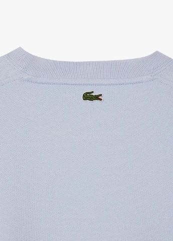 Блакитний світшот Lacoste логотип вишивка (294773997)