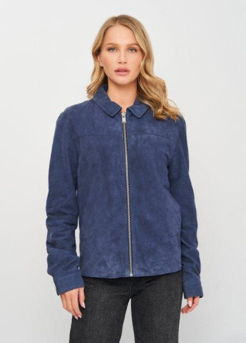 Синя куртка шкіра,синій, Selected Homme