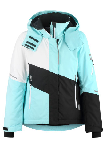 Светло-бирюзовая зимняя куртка лыжная Reima Reimatec Seal