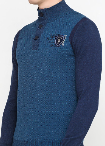 Темно-синий демисезонный свитер State of Art