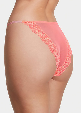 Оранжевый демисезонный комплект (бюстгалтер, трусики) Victoria's Secret