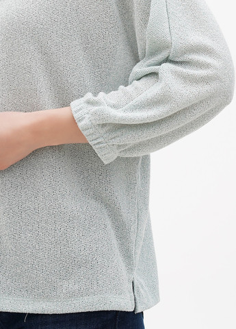 Светло-бирюзовый демисезонный пуловер пуловер Tom Tailor