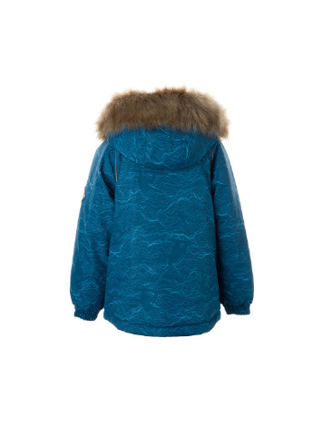 Бирюзовая зимняя куртка зимняя marinel Huppa