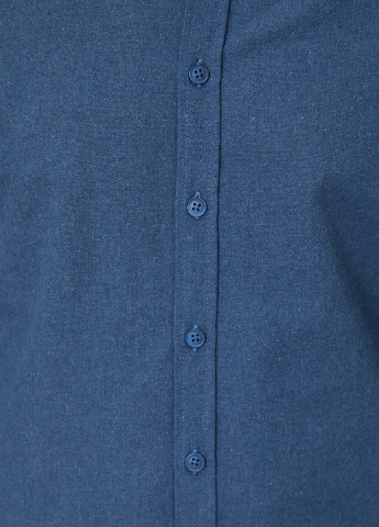 Темно-голубой кэжуал рубашка KOTON