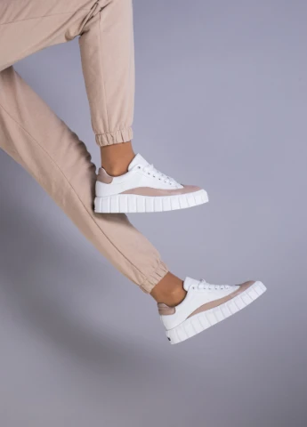Белые кеды shoesband Brand