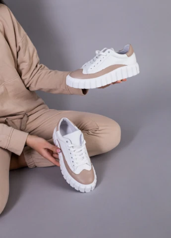 Белые кеды shoesband Brand