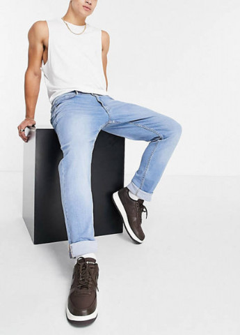 Джинси завужені DTT 105913365 lt blue (252907758)