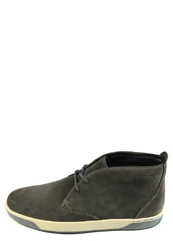 Серые осенние мужские ботинки nadel top Clarks