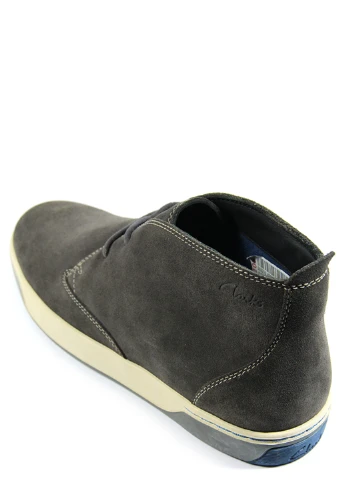 Серые осенние мужские ботинки nadel top Clarks