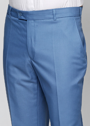 Блакитний демісезонний костюм (піджак, брюки) брючний Federico Cavallini