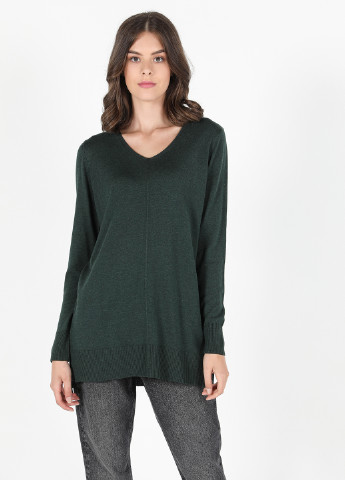 Темно-зелений зимовий пуловер пуловер Colin's