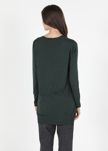 Темно-зеленый зимний пуловер пуловер Colin's