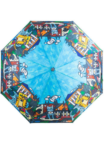 Жіноча складна парасолька механічна 98 см ArtRain (255710134)