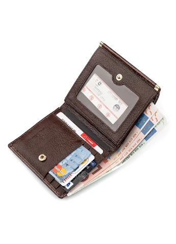 Жіночий шкіряний гаманець 10,5х10х2,5 см st leather (252128740)