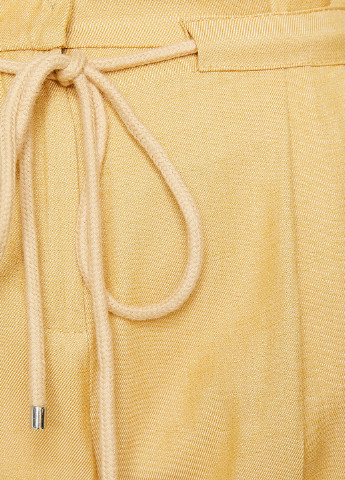 Желтые кэжуал летние укороченные брюки KOTON