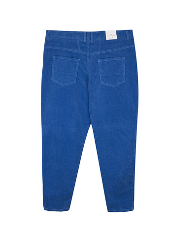 Синие кэжуал демисезонные зауженные брюки C&A
