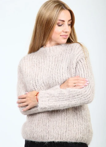 Бежевий зимовий светр Care Label