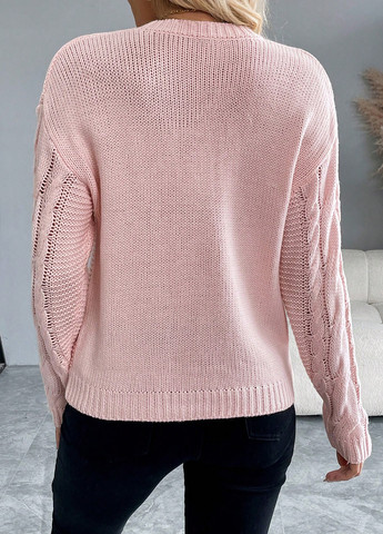 Рожевий демісезонний джемпер джемпер SHEIN