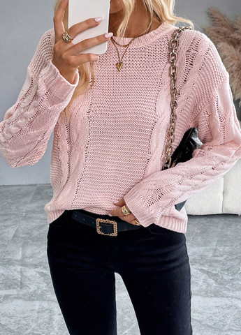 Рожевий демісезонний джемпер джемпер SHEIN