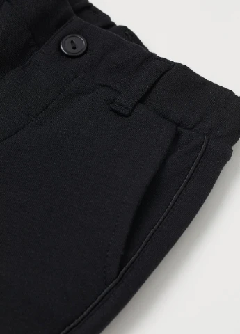 Чорний демісезонний комплект (лонгслів, штани) H&M