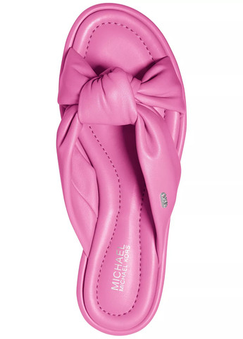 Розовые шлепанцы Michael Kors