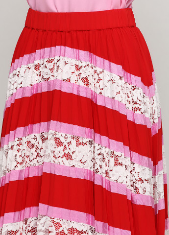 Разноцветная кэжуал в полоску юбка Silvian Heach плиссе