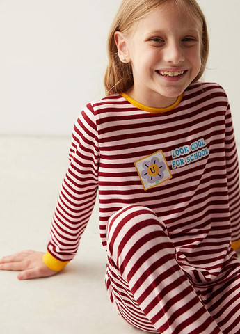 Рожева всесезон піжама (лонгслів, штани) лонгслів + брюки Penti