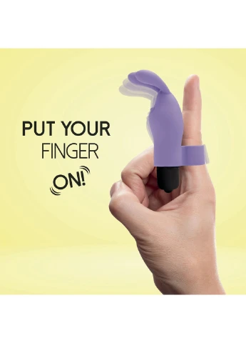 Вібратор на палець Magic Finger Vibrator Purple FeelzToys (254734254)
