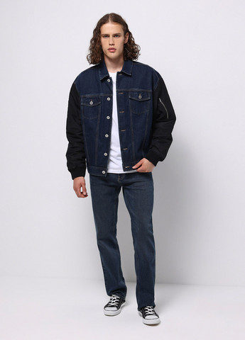 Темно-синяя демисезонная куртка Colin's