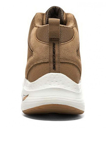 Светло-коричневые осенние ботинки Skechers