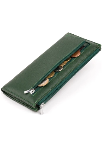 Жіночий шкіряний гаманець 19х9,5х2,5 см st leather (252128985)