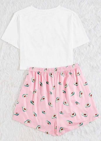 Комбінована всесезон піжама (футболка, шорти) футболка + шорти SHEIN