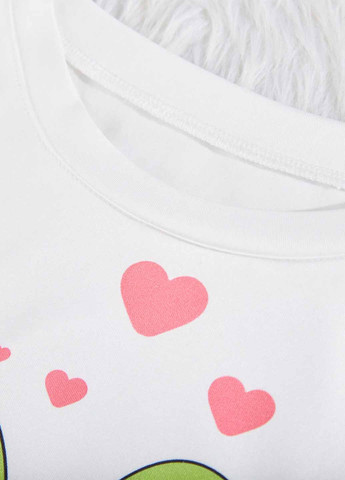 Комбінована всесезон піжама (футболка, шорти) футболка + шорти SHEIN