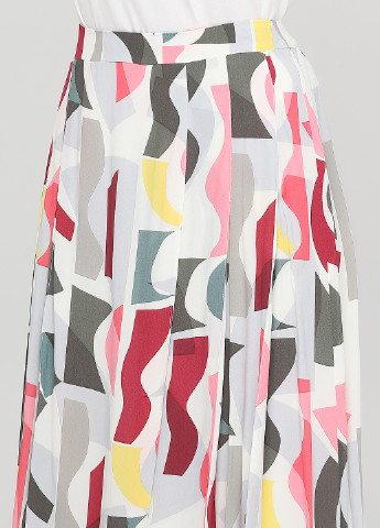 Разноцветная кэжуал с абстрактным узором юбка Marc O'Polo клешированная