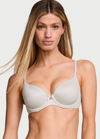 Серый демисезонный комплект (бюстгальтер, трусики) Victoria's Secret